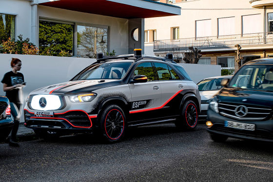 Mercedes Vision vom sicheren Auto