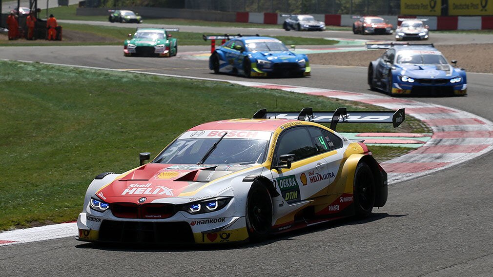 DTM: Van der Linde vorne DTM: Van der Linde vorne