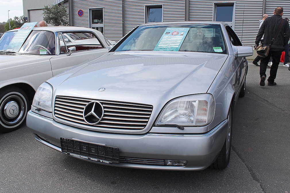Mercedes 600 SEC Baujahr 1995 - Techno-Classica 2019