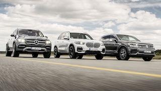 BMW X5 Mercedes GLE VW Touareg