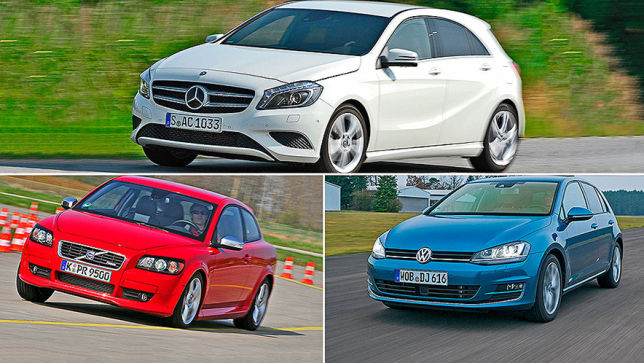 Kompake Im Vergleich Golf A Klasse A3 Gebraucht Autobild De
