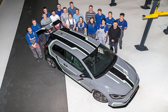 Azubi-Golf mit 380 PS