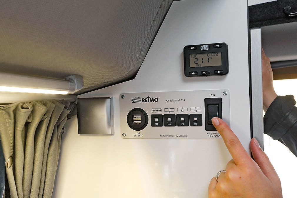 Wohnmobil-Test Reimo Caddy Camp