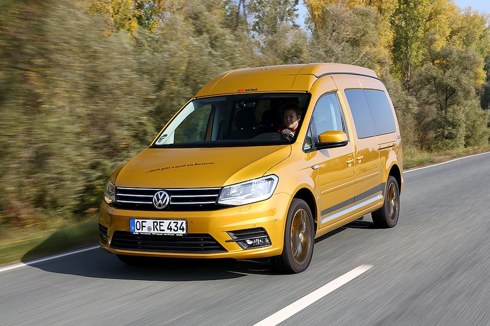 Wohnmobil-Test Reimo Caddy Camp