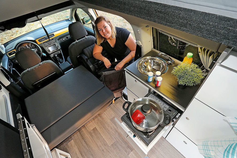 Wohnmobil-Test Reimo Caddy Camp