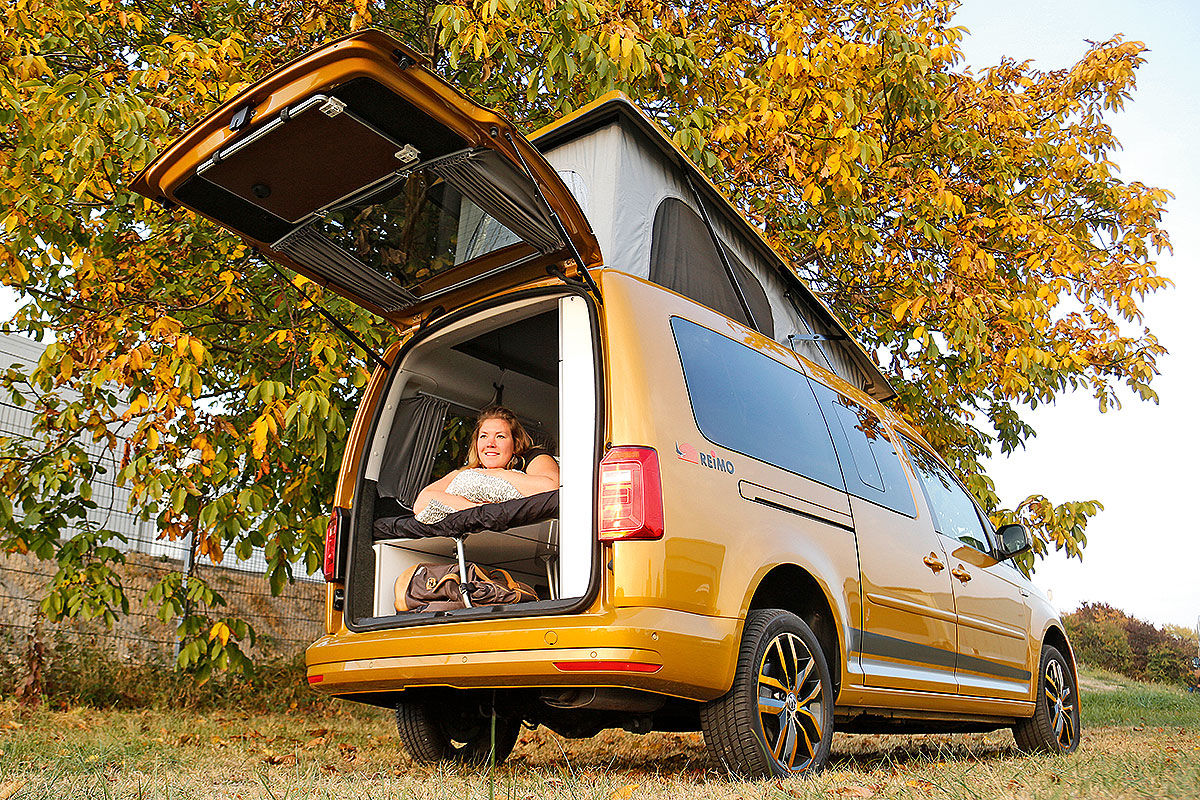 Reimo Caddy Camp: Wohnmobil-Test - AUTO BILD