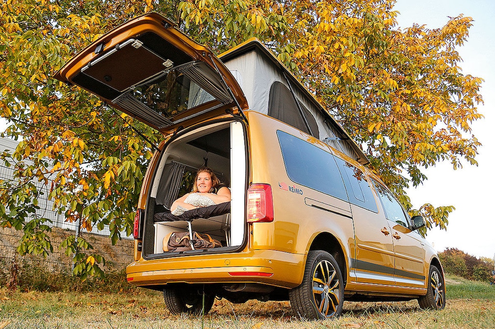 Wohnmobil-Test Reimo Caddy Camp