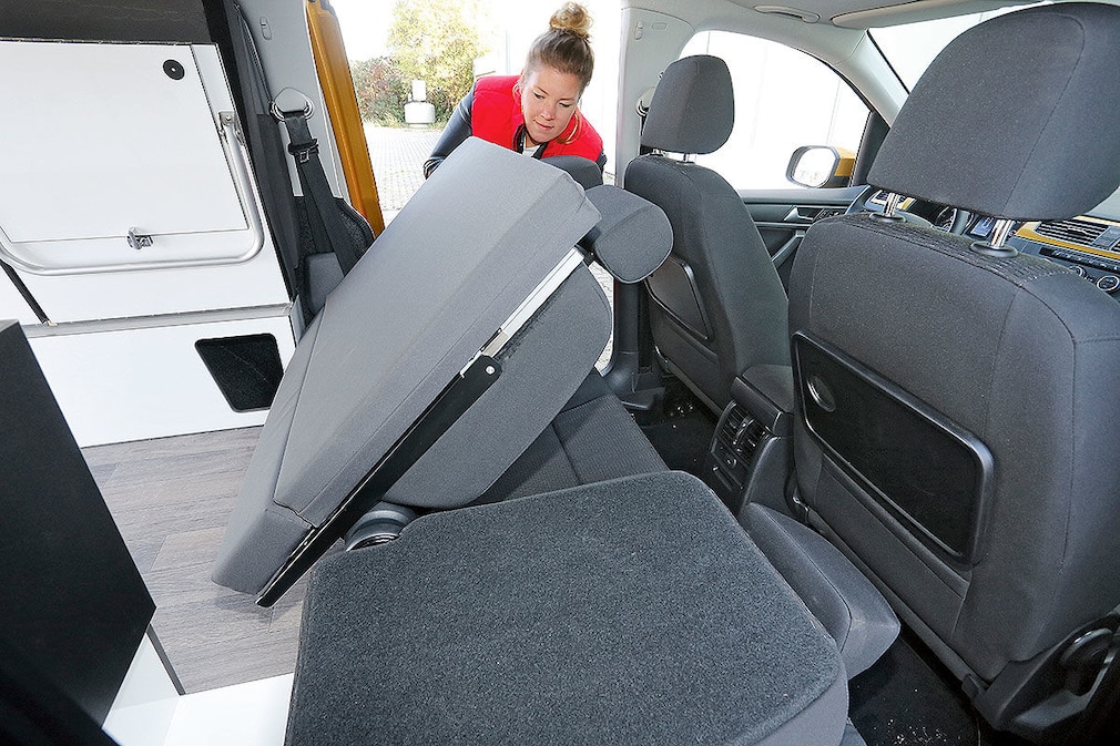 Wohnmobil-Test Reimo Caddy Camp