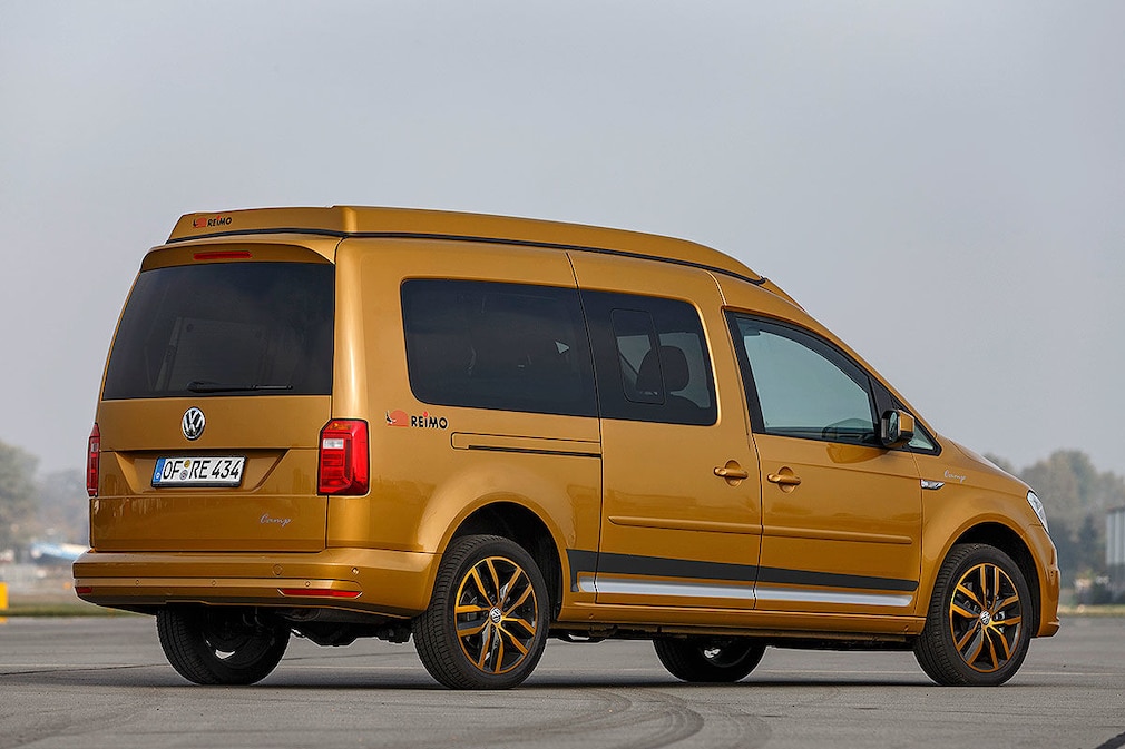 Wohnmobil-Test Reimo Caddy Camp