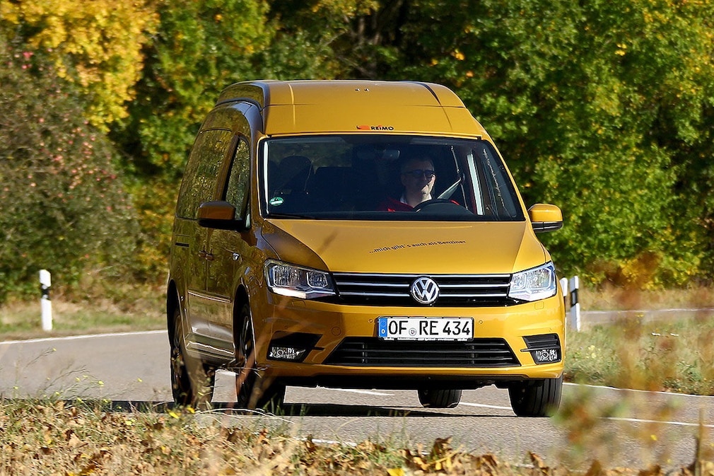 Wohnmobil-Test Reimo Caddy Camp