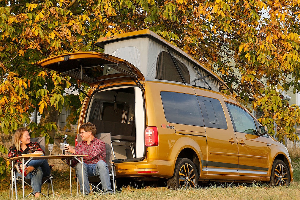 Wohnmobil-Test Reimo Caddy Camp
