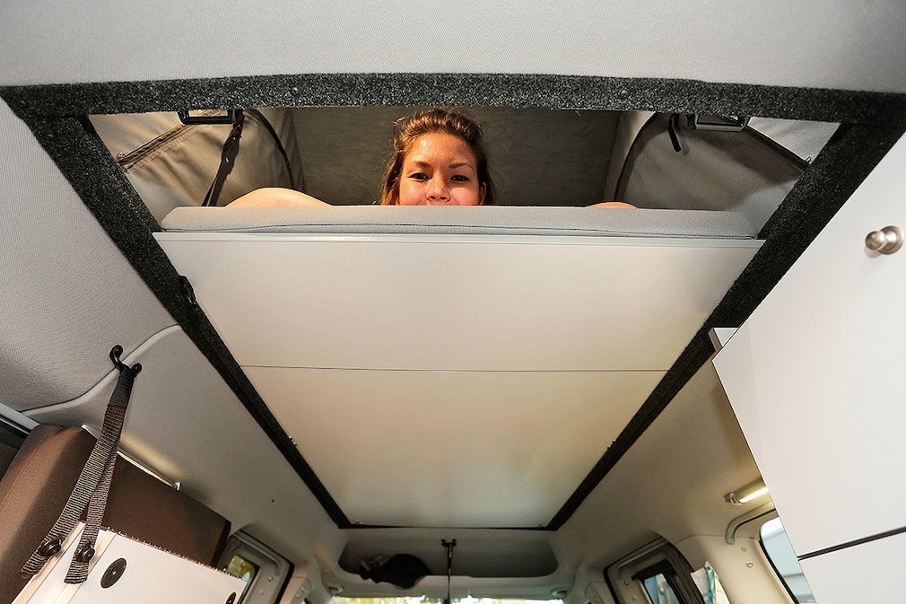 Wohnmobil-Test Reimo Caddy Camp