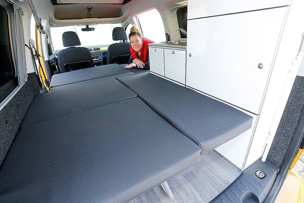 Wohnmobil-Test Reimo Caddy Camp