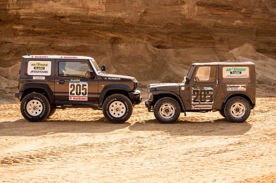 Suzuki Jimny mit Dakar-Paket