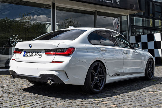 Erste AC-Schnitzer-Teile für den 3er