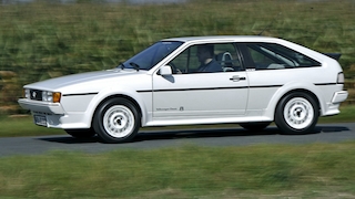 VW Scirocco White Cat