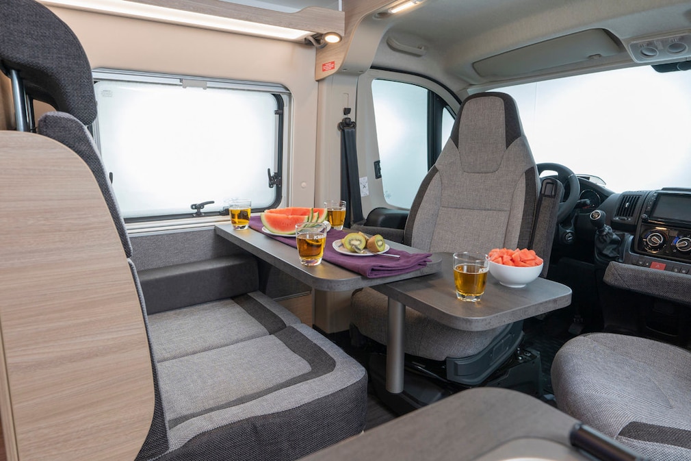 Ein Kastenwagen wird familienfreundlich