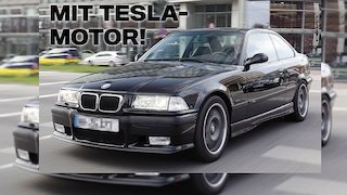BMW M3 E36 mit E-Antrieb aus einem Tesla