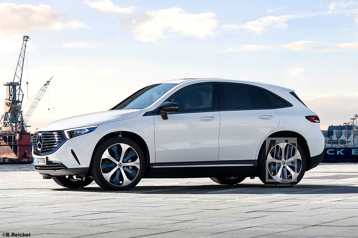Mercedes EQC Design Ausstattung Beschleunigung AUTO BILD