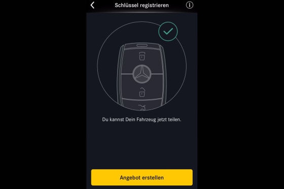 So kann man den CLA an Freunde verleihen