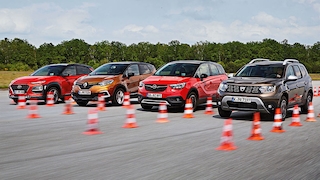 Hyundai Kona Dacia Duster Opel Crossland X Renault Captur