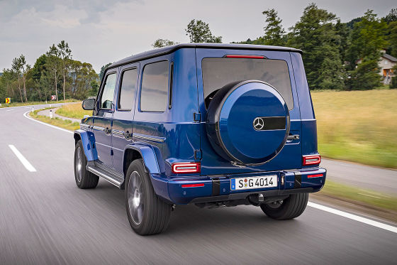 So fährt der Mercedes G 400d