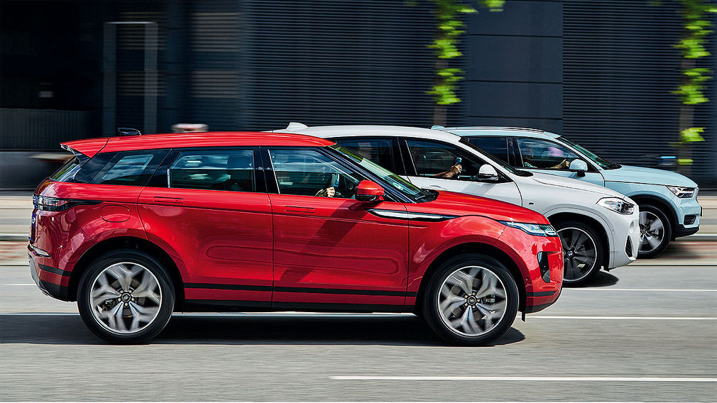 BMW X2 Range Rover Evoque Volvo XC40 BMW X2 Range Rover Evoque Volvo XC40