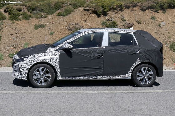 i20-Nachfolger getarnt erwischt