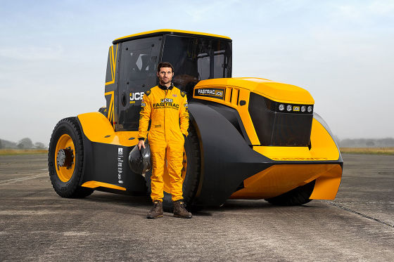 Das ist der schnellste Traktor der Welt