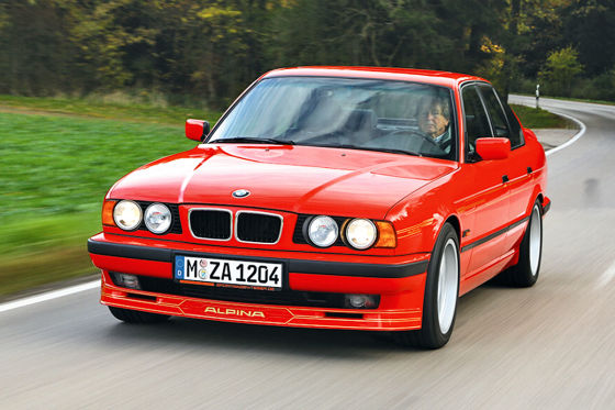 Drei Generationen BMW Alpina 5er