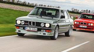 Drei Generationen BMW Alpina 5er