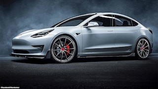 Tesla Model 3 Tuning: Vorsteiner Bodykit Volta