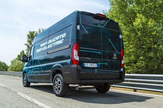 Elektro-Ducato für den Stadtverkehr