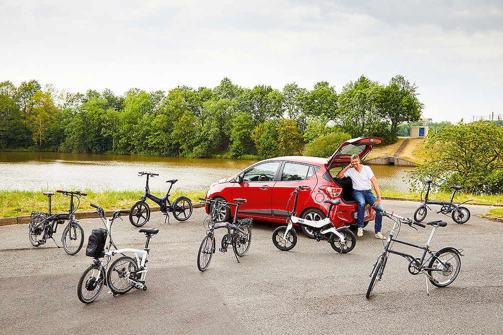 Testergebnisse: E-Falträder