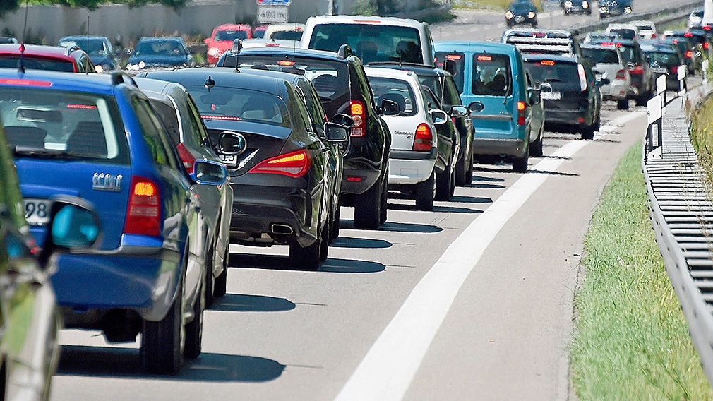 A4 in Sachsen: Mega-Stau in Baustelle A4 in Sachsen: Mega-Stau in Baustelle
