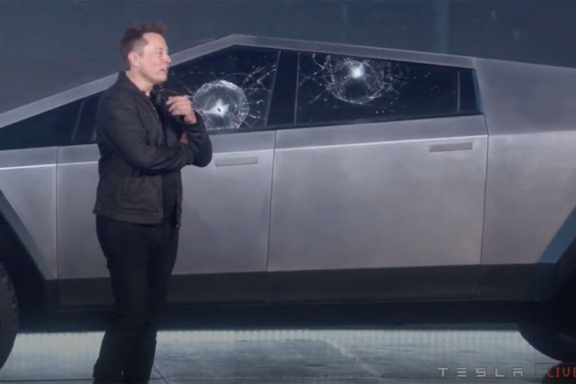 Tesla Cybertruck 2019 Neuvorstellung Panne Infos