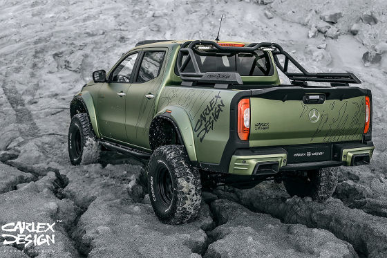 X-Klasse mit starkem Offroad-Look