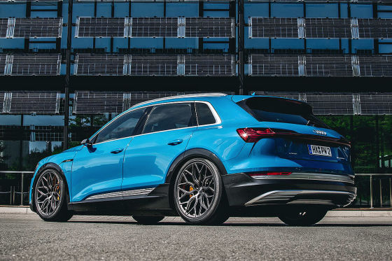 Audi E-Tron mit Vossen-Rädern