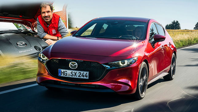 Mazda3 Skyactiv X 2019 Test Fahren Motor Autobild De