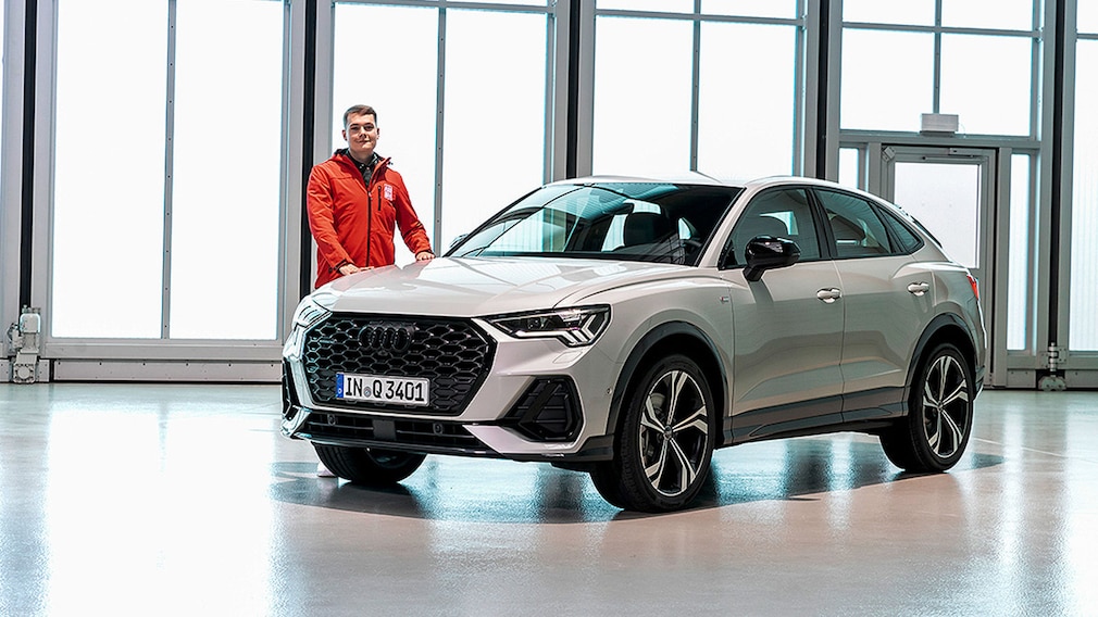 Sitzprobe im neuen Audi Q3 Sportback!