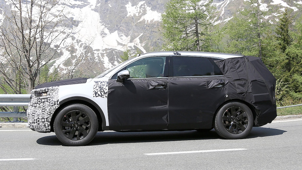 Der neue Kia Sorento wurde gesichtet