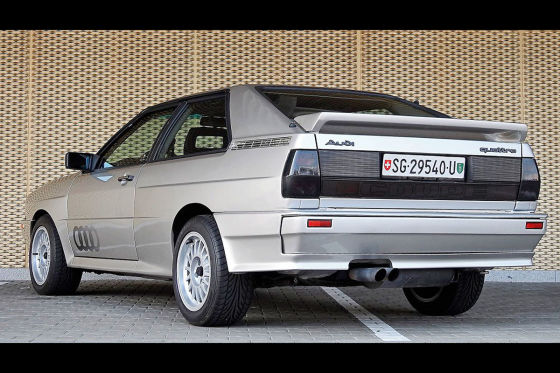 Ur-Quattro mit niedriger Laufleistung