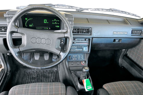 Ur-Quattro mit niedriger Laufleistung