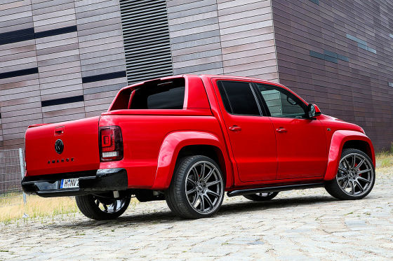 VW Amarok Red Rok