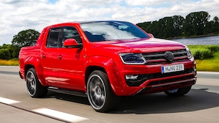 VW Amarok Red Rok