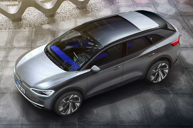 Vw Id 4 X 2020 Skizze Insider Elektroauto Zukunft Auto Bild