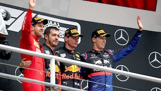 F1 Podest 2019