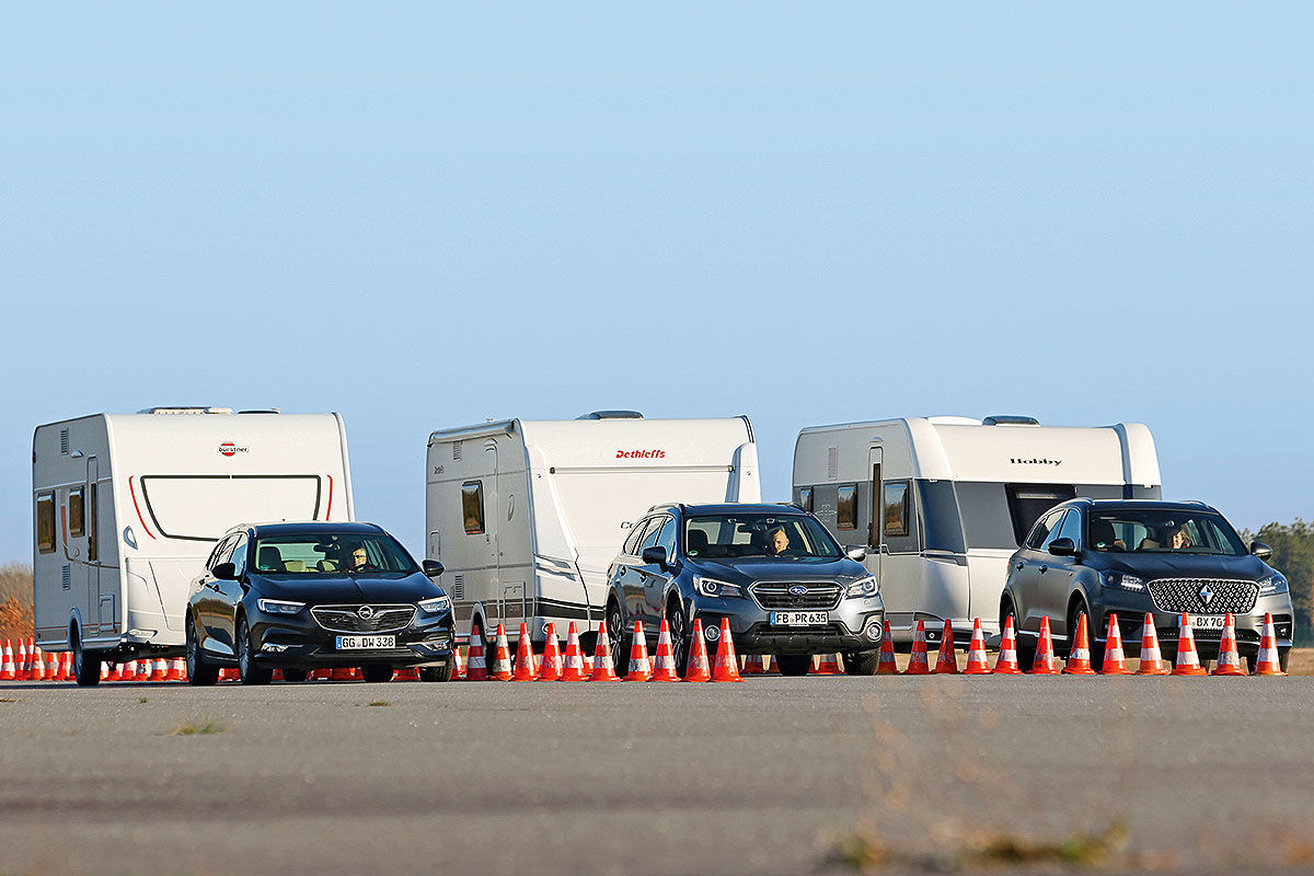 Bürster, Dethleffs, Hobby: Familien-Caravans im Test