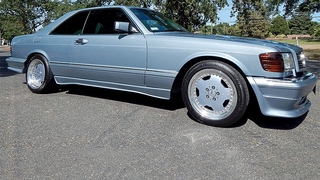 Mercedes 560 SEC AMG: V8, Preis, Bilder