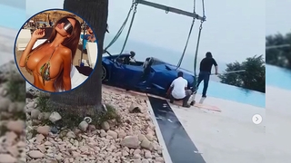 Lamborghini Huracan wegen High Heels versenkt